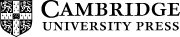Cambridge University Press